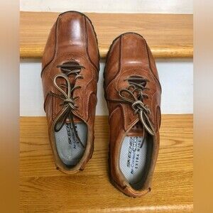 TIMBERLAND Men’s shoes 👞 Leather Brown Round Toe Lace up 9 1/2 M